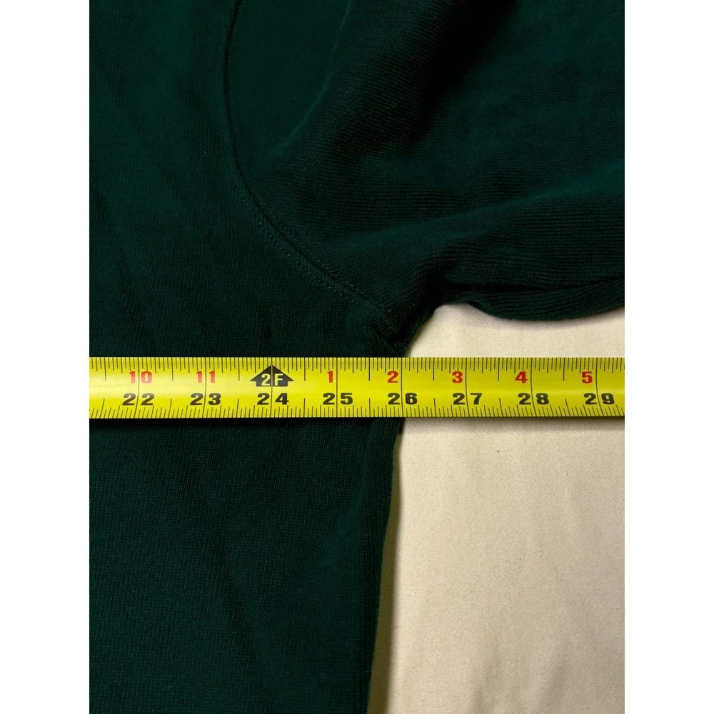 Polo Ralph Lauren Men's Green Quarter Zip Pullover‎ Sweatshirt Size XL